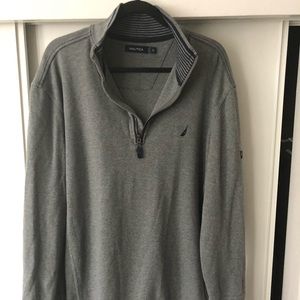 Nautica-1/4 zip pullover sailing sweater men’s XL
